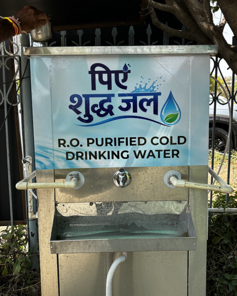 Patel motors CSR drinking water
